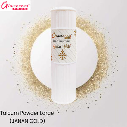 Glamorous Face Talcum Powder Large (Janan Gold)