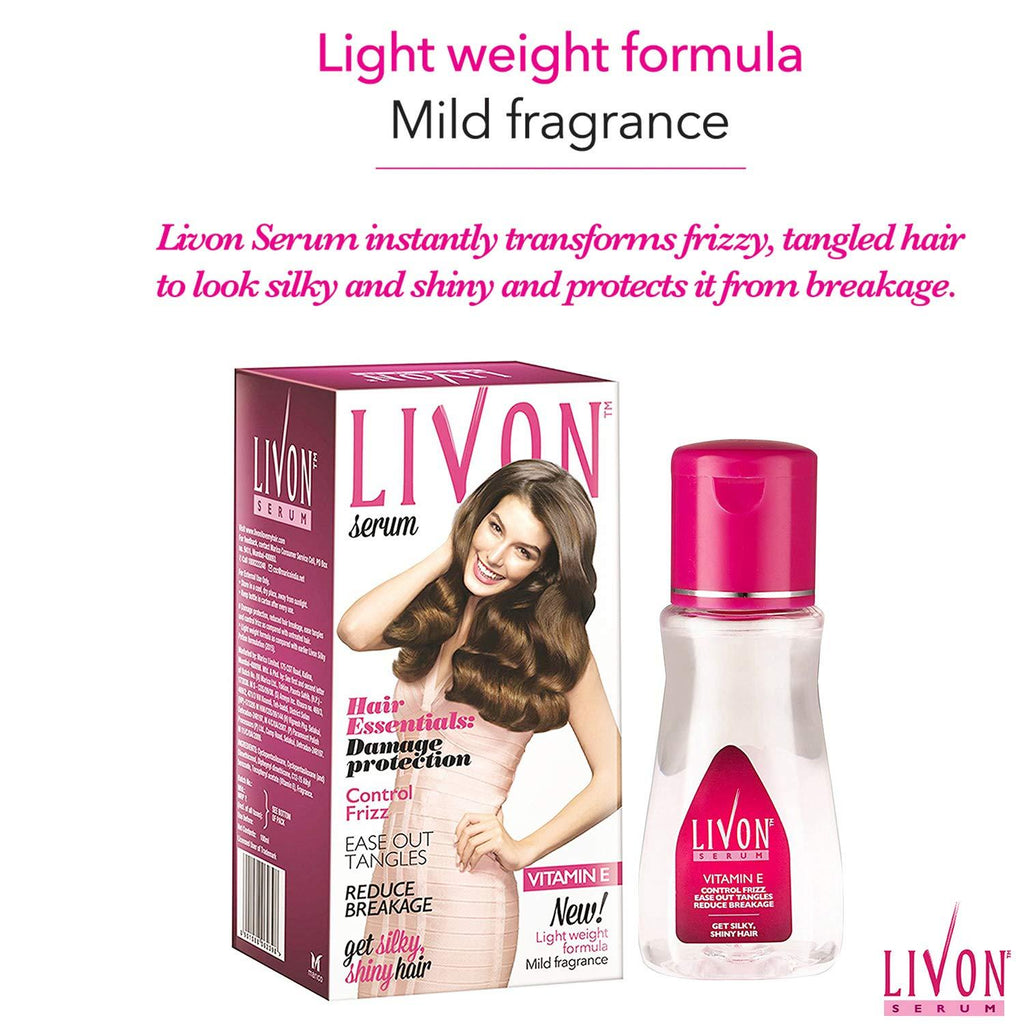 Livon Hair Serum Damage Protection Vitamin E 100ml