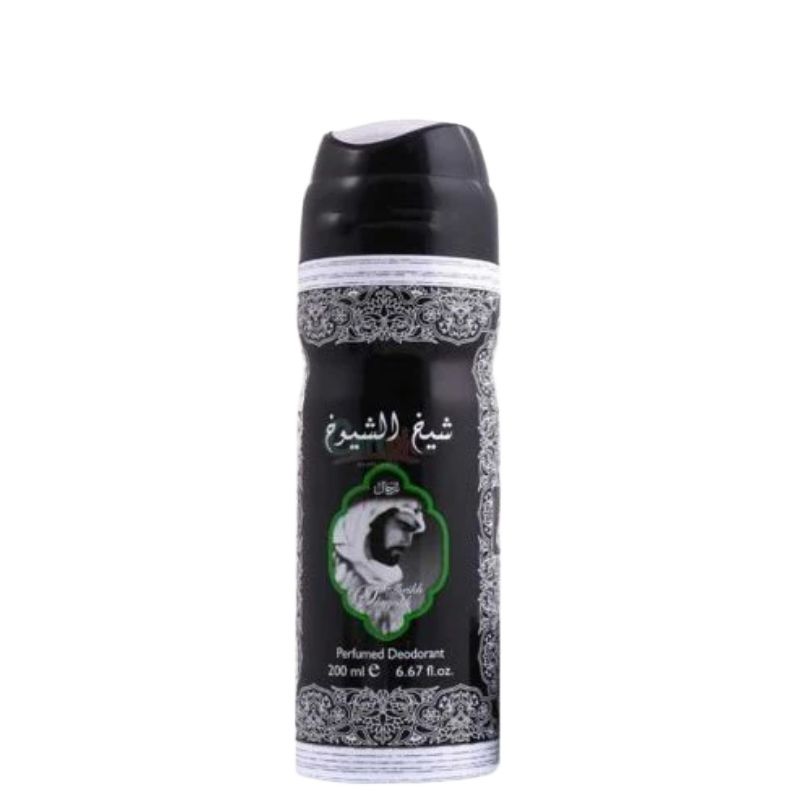 Lattafa Sheikh Al Shuyukh Deodorant Spray 200ml – Long Lasting Oriental Fragrance for Men & Women