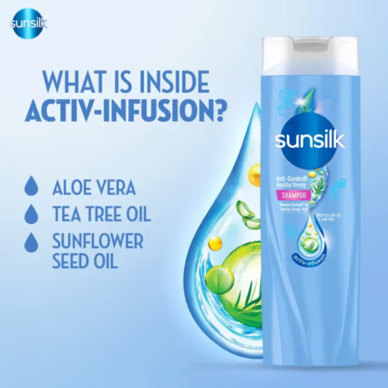 Sunsilk Anti-Dandruff Healthy & Strong Shampoo 160ml