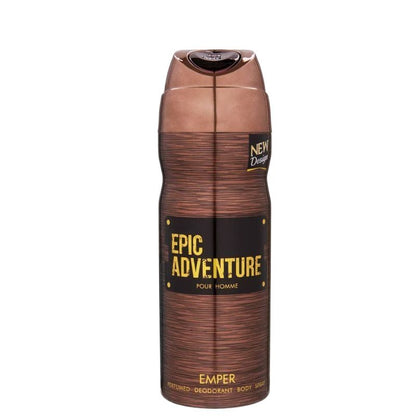 Emper Epic Adventure Men Body Spray 200ml Long-Lasting Fresh & Masculine Fragrance