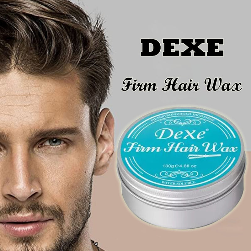 DEXE Firm Hair Wax Strong Hold 130 g Long-Lasting Hold & Defined Hairstyle (Blue)