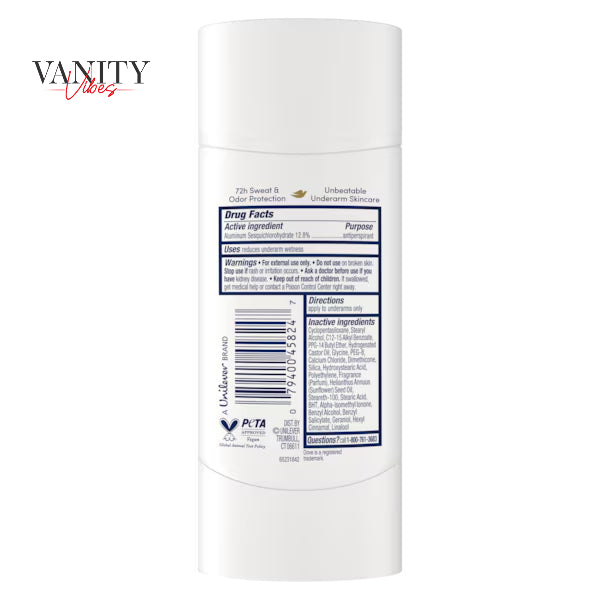 Dove Advanced Care Apple & White Tea Antiperspirant Stick Deodorants 2.6Oz-(74g)
