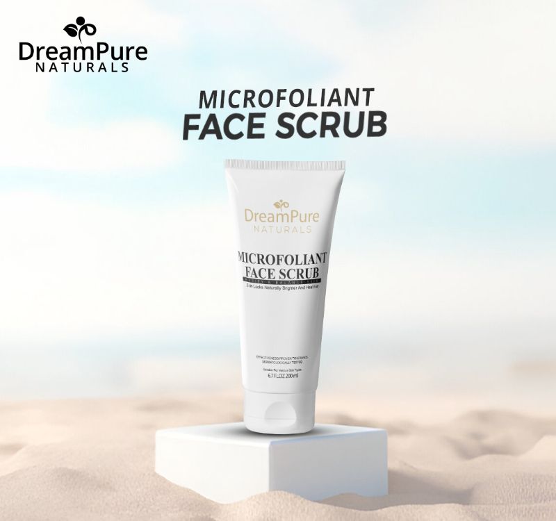 Dream Pure Naturals Microfoliant Face Scrub (200ml)