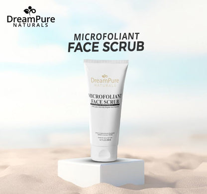 Dream Pure Naturals Microfoliant Face Scrub (200ml)