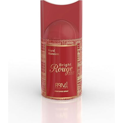 Bright Rouge by Prive 555 Perfumed Spray for Women 250ml