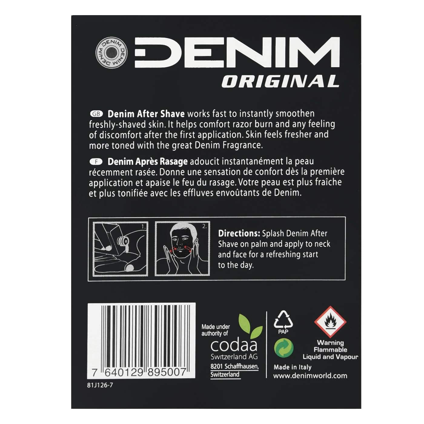 DENIM Original After Shave, 100ml