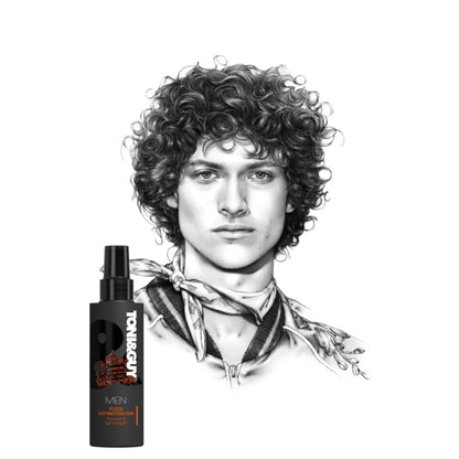 Toni & Guy Men Flexi Definition Gel 150ml – Flexible Hold Lightweight Hair Styling Gel for Men