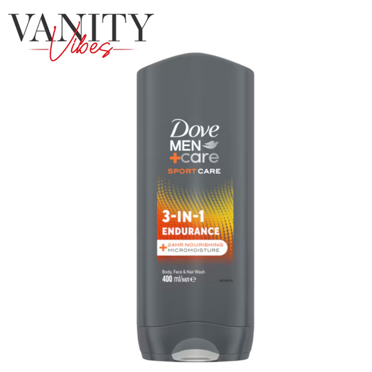 Dove Men+Care Sport Care 3-in-1 Endurance Body Face & Hair Wash 400ml