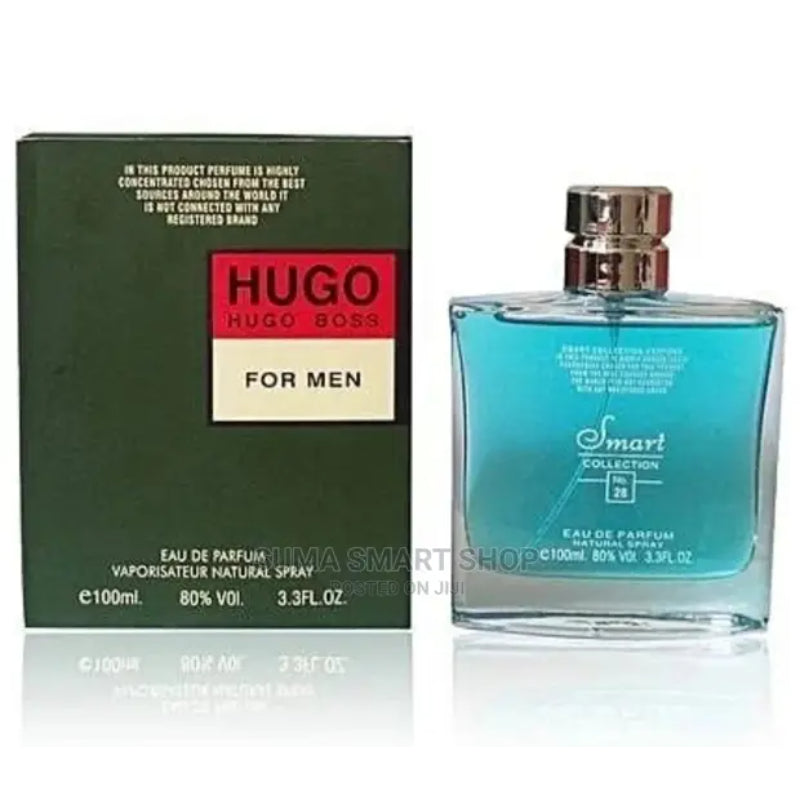 Smart Collection Hugo Hugo Boss For Men Eau De Parfum 100ml – Long Lasting Fresh Masculine Fragrance Spray