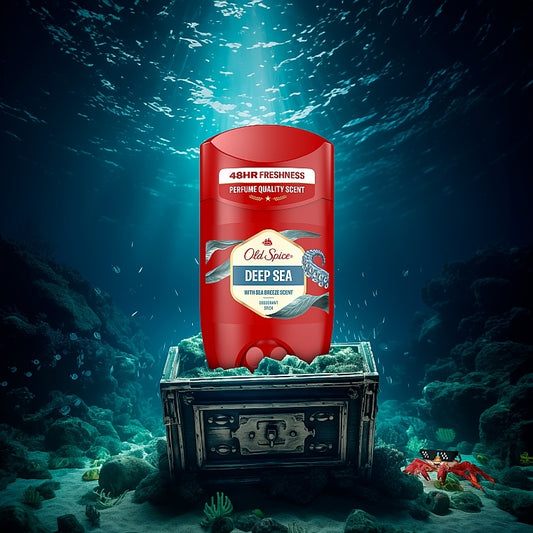 Old Spice Deep Sea With Ocean Breeze Scent Deodorant Stick 50ml
