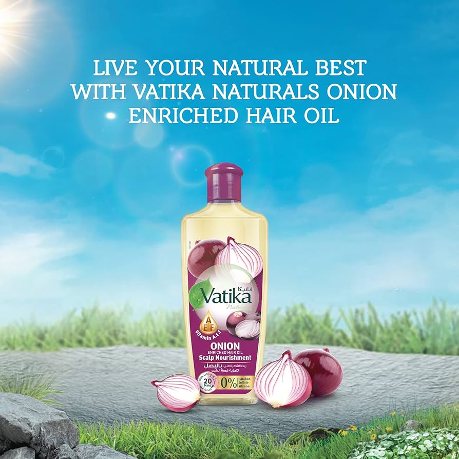 Vatika Naturals Onion Enriched Hair Oil 100ml