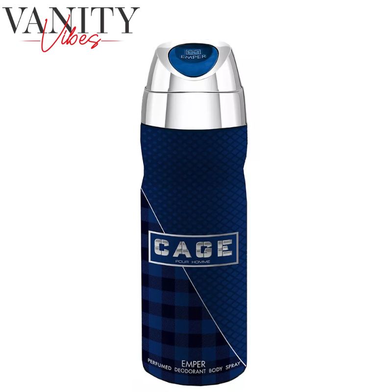Emper Cage Body Spray for Men 200ml Long-Lasting Fresh & Masculine Fragrance