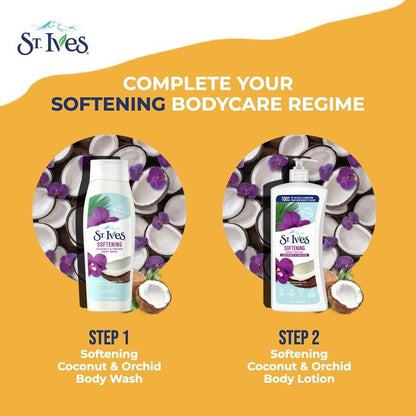 St. Ives Softening Coconut & Orchid Body Lotion 621ml