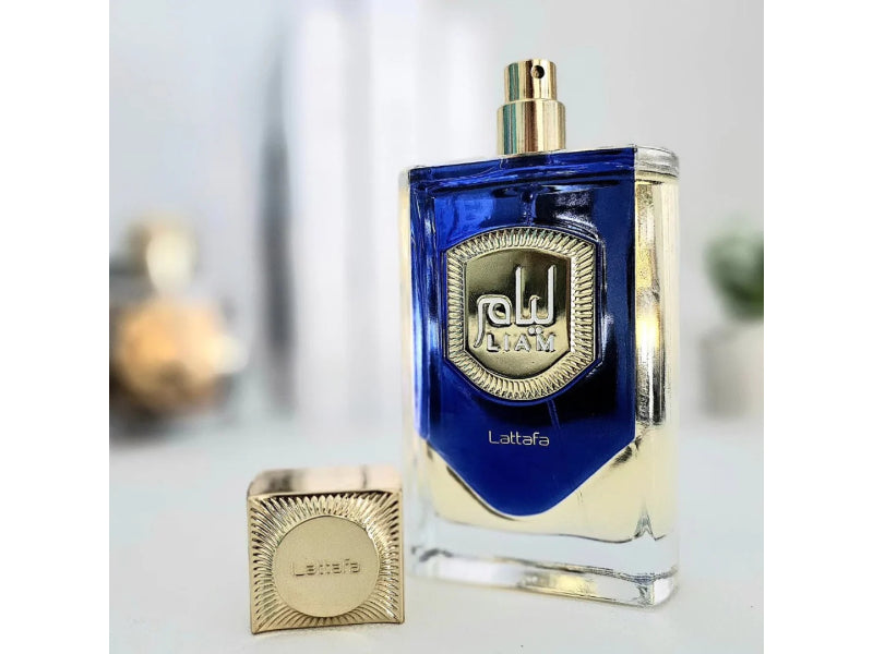 Lattafa Liam Blue Shine Perfume EDP 100ml  Long Lasting Arabic Fragrance – Unisex
