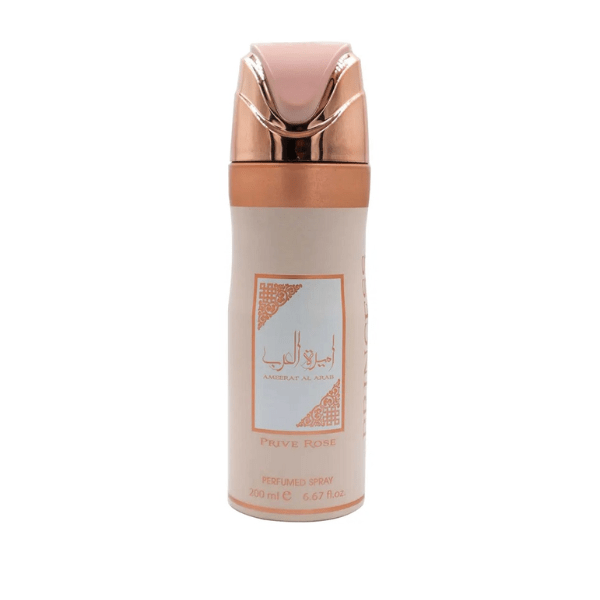 Lattafa Ameerat Al Arab Prive Rose Princess of Arabia by Asdaaf Perfumed Body Spray 200ml