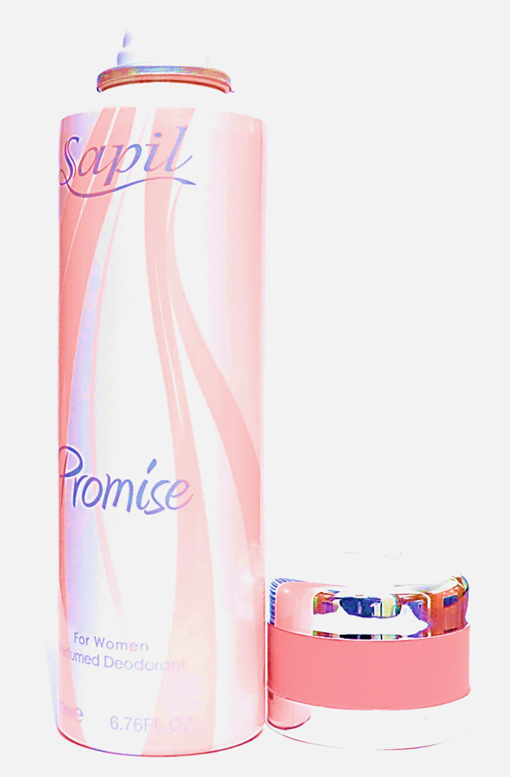 Sapil Promise Deodorant Body Spray for Women 200ml - Long Lasting Floral Feminine Fragrance Spray with All Day Freshness, Odo