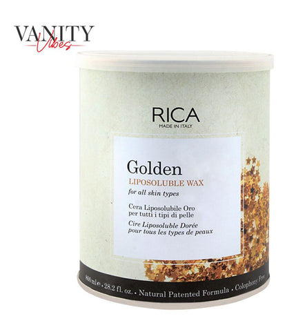 RICA Golden Liposoluble Wax For All Skin Types 800ml