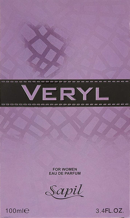 Aris Perfumes Sapil Veryl Perfume EDP for Women -100ml
