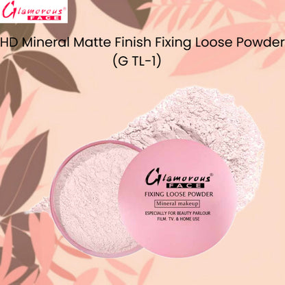 Glamorous Face HD Mineral Matte Finish Fixing Loose Powder (G TL-1)