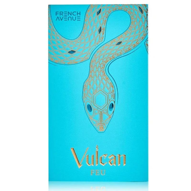 French Avenue Vulcan Feu Eau de Parfum 100ml - Long Lasting Original Bold Unisex Fragrance for Men & Women