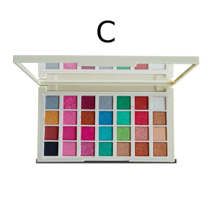 Glamorous Face 28 Color Makhmali & Matte Eyeshadow Palette (C)