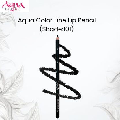Aqua Color Line Lip Pencil (Shade:101)