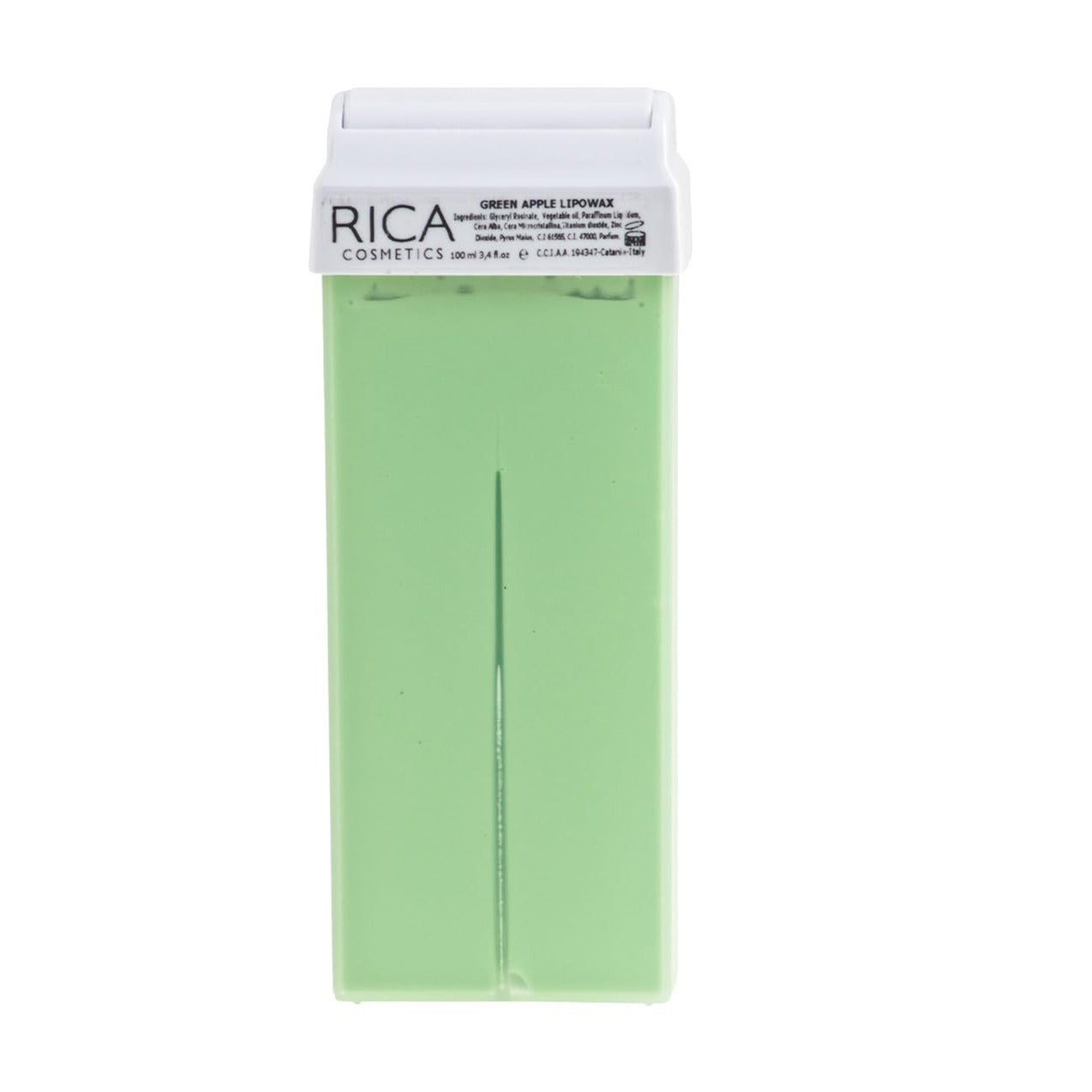 Rica Green Apple Combination Skin Roll on Wax Refill - 100 ML