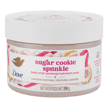 Dove Sugar Cookie Sprinkle Body Scrub Limited Edition 298g – Deep Exfoliating Body Scrub for Smooth Soft Skin, Dead Skin Remo