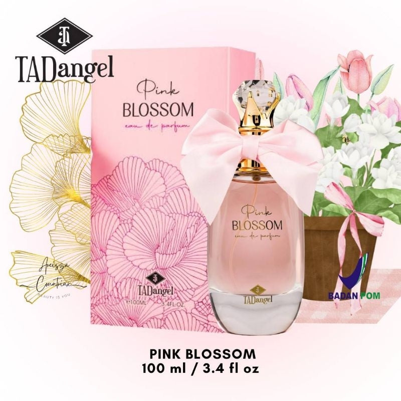 Aris Perfumes Tad Angel Pink Blossom EDP 100ml for Women by Afnan