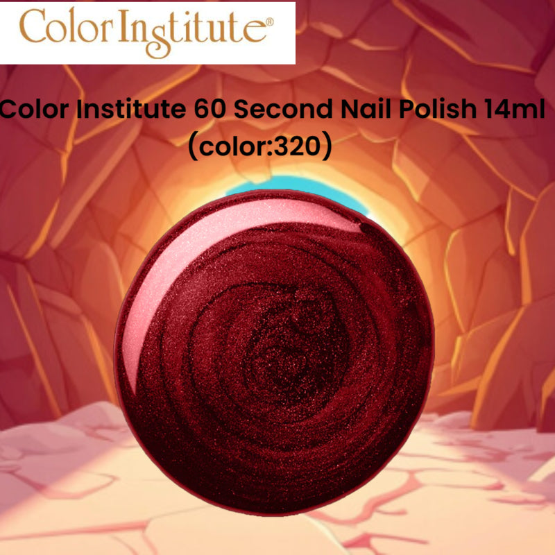 Color Institute 60 Second Nail Polish 14ml (color:320)