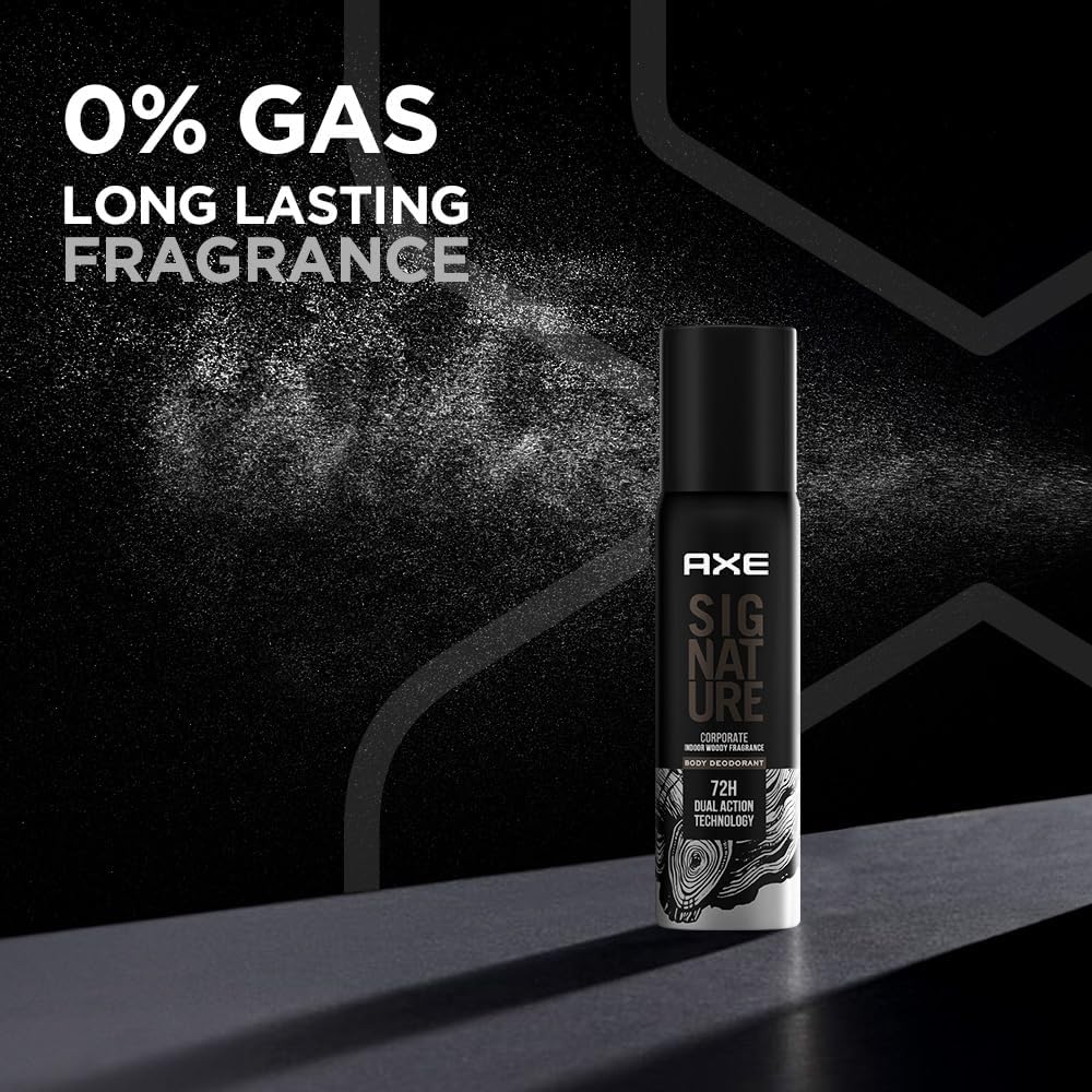 Axe Signature Corporate No Gas Body Deodorant for Men 122 ml