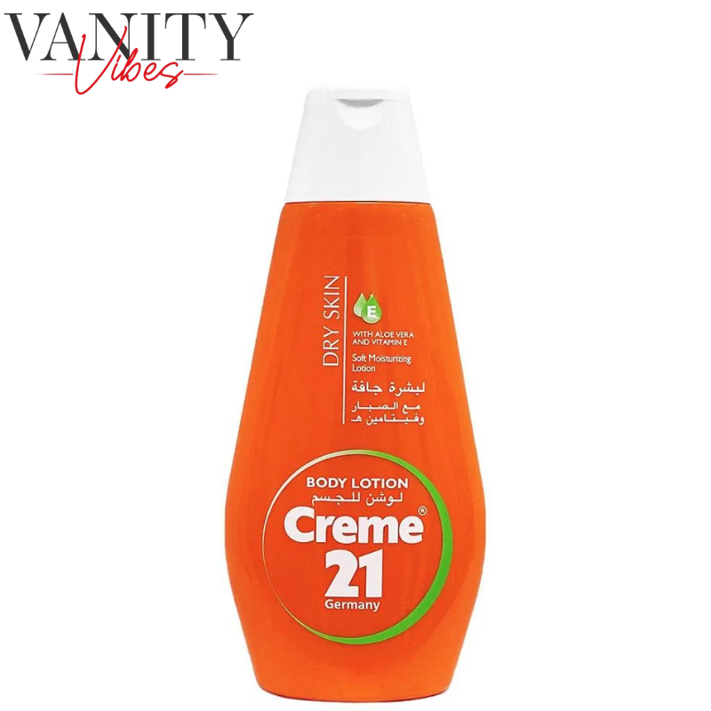Creme 21 Dry Skin Body Lotion with Aloe Vera & Vitamin E 400ml