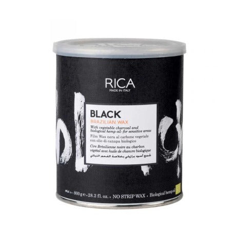 RICA Black Brazilian Wax For Bikini and Sensitive Areas 800ml