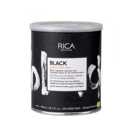 RICA Black Brazilian Wax For Bikini and Sensitive Areas 800ml