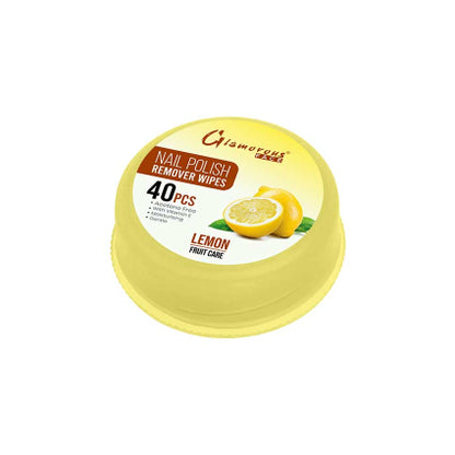 Glamorous Face Nail Remover Tissue (LEMON)