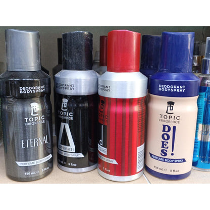 Topic Fragrance Approach Perfume Body Spray 150ml Long-Lasting Fresh & Elegant Scent