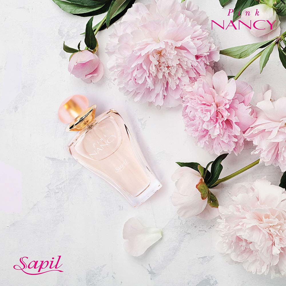 Sapil Pink Nancy Eau de Parfum for Women 50ml - Long Lasting Floral Fruity Perfume Spray with Sweet Feminine Fragrance for Da