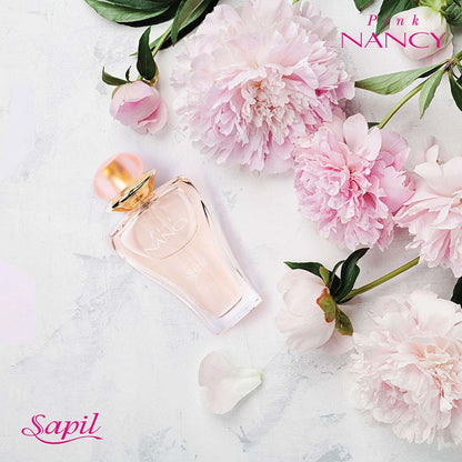 Sapil Pink Nancy Eau de Parfum for Women 50ml - Long Lasting Floral Fruity Perfume Spray with Sweet Feminine Fragrance for Da