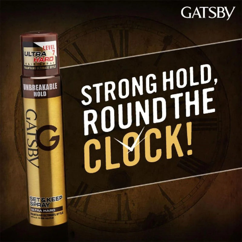 Gatsby Set & Keep Ultra Hard Spray 250ml