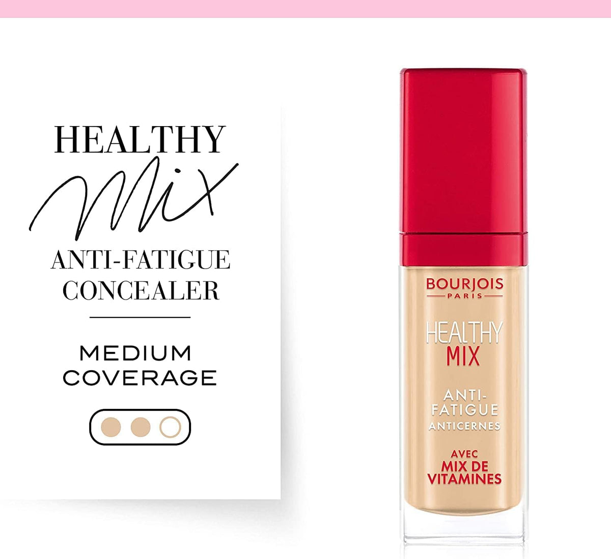 Bourjois Healthy Mix Anti-Fatigue Concealer 53 Fonce Dark