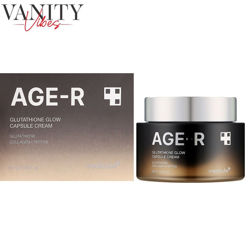 Medicube AGE-R Glutathione Glow Capsule Cream 50 ml Brightening & Anti-Aging Care (K Beauty)
