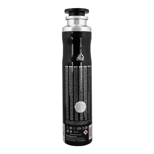 Lattafa 24 Carat White Gold Air Freshener 300ml - Long Lasting Luxury Arabic Room Spray with Fresh Elegant Fragrance