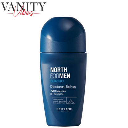 Oriflame North For Men Subzero Deodorant Roll On 50ml