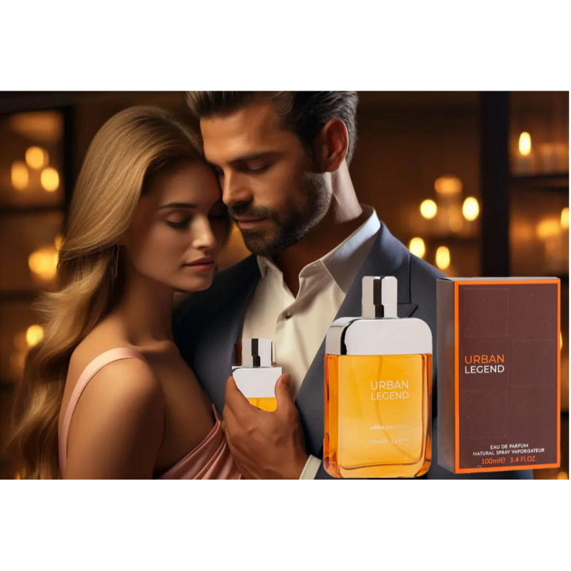 Urban Legend Alba Parfums Eau de Parfum 100ml for Men - Long Lasting Bold Masculine Luxury Fragrance Spray