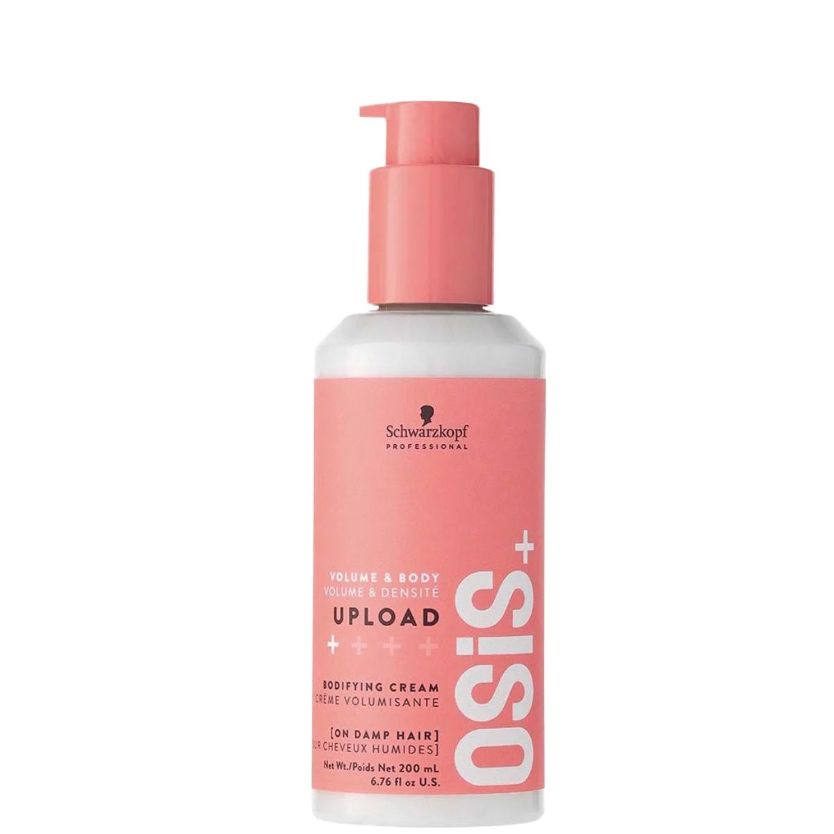 Schwarzkopf Professional Osis+ Upload Bodifying Hair Cream 200ml Volumizing & Lightweight Styling