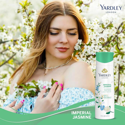 Yardley London Imperial Jasmine For Women Refreshing Body Spray 150ml