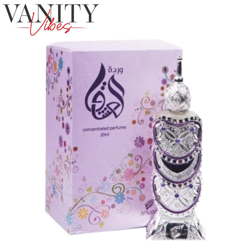 Afnan Ward Al Ushaq Concentrated Perfume Oil Attar 20ml