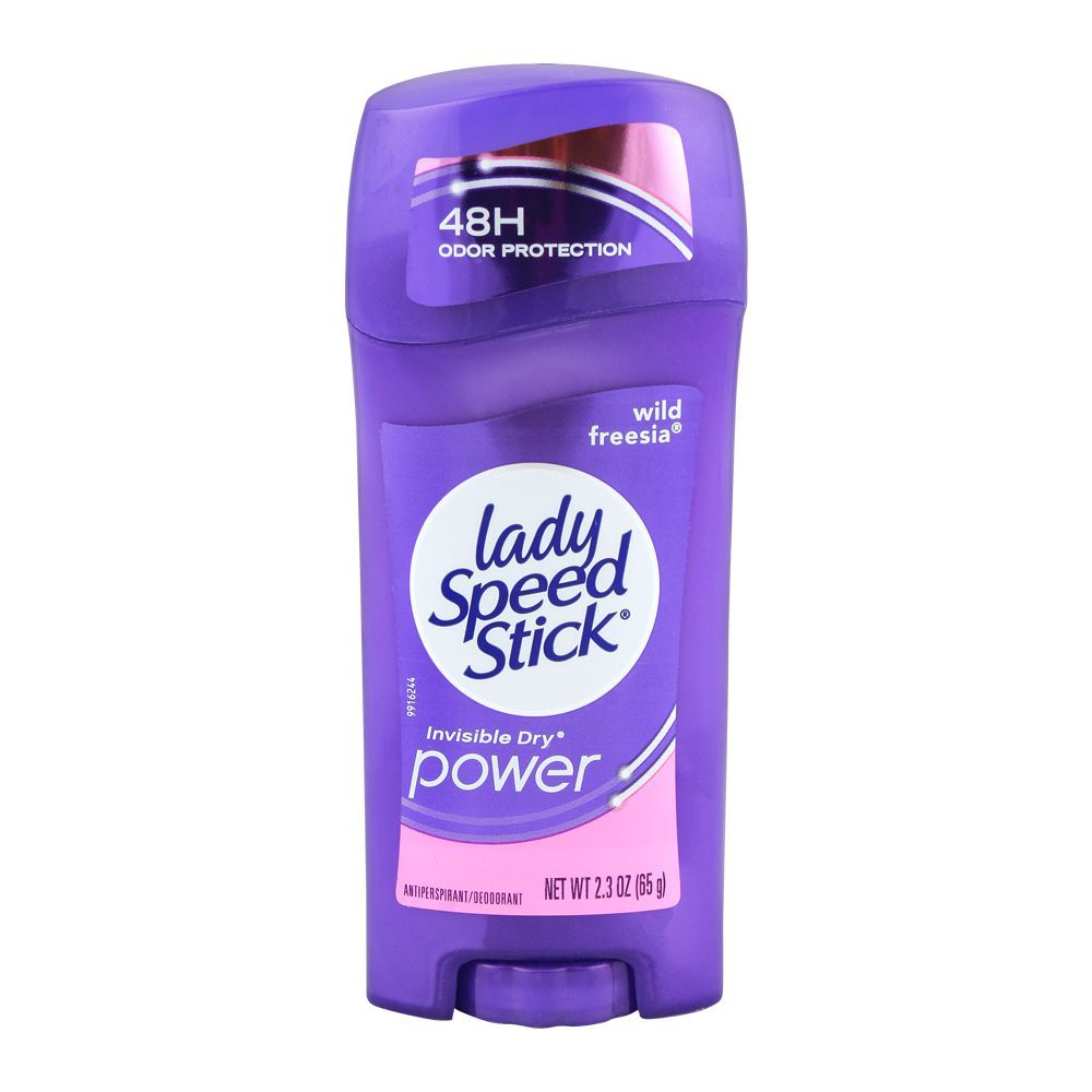 Lady Speed Stick Invisible Dry Power Wild Freesia Antiperspirant Deodorant 65g – Long Lasting Odor Protection for Women