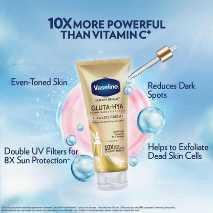 VASELINE GLUTA HYA FLAWLESS BRIGHT LOTION 330ml